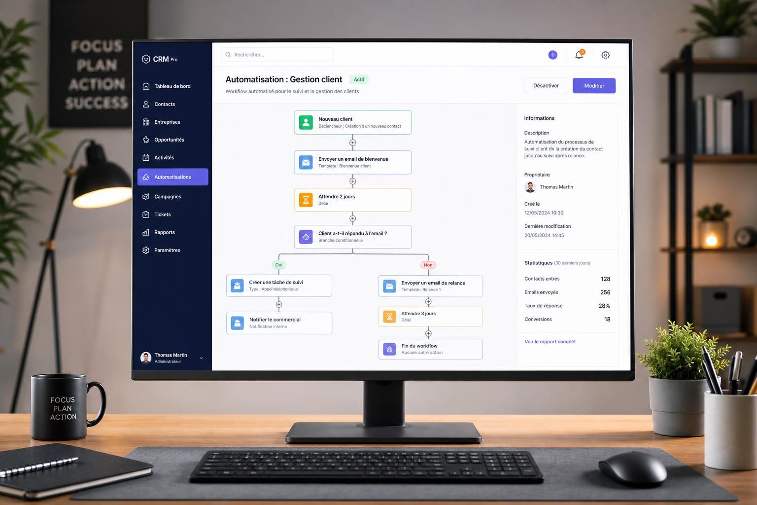 découvrez comment automatiser efficacement la gestion client avec crm leaflow automation pour améliorer votre relation client et optimiser vos processus commerciaux.