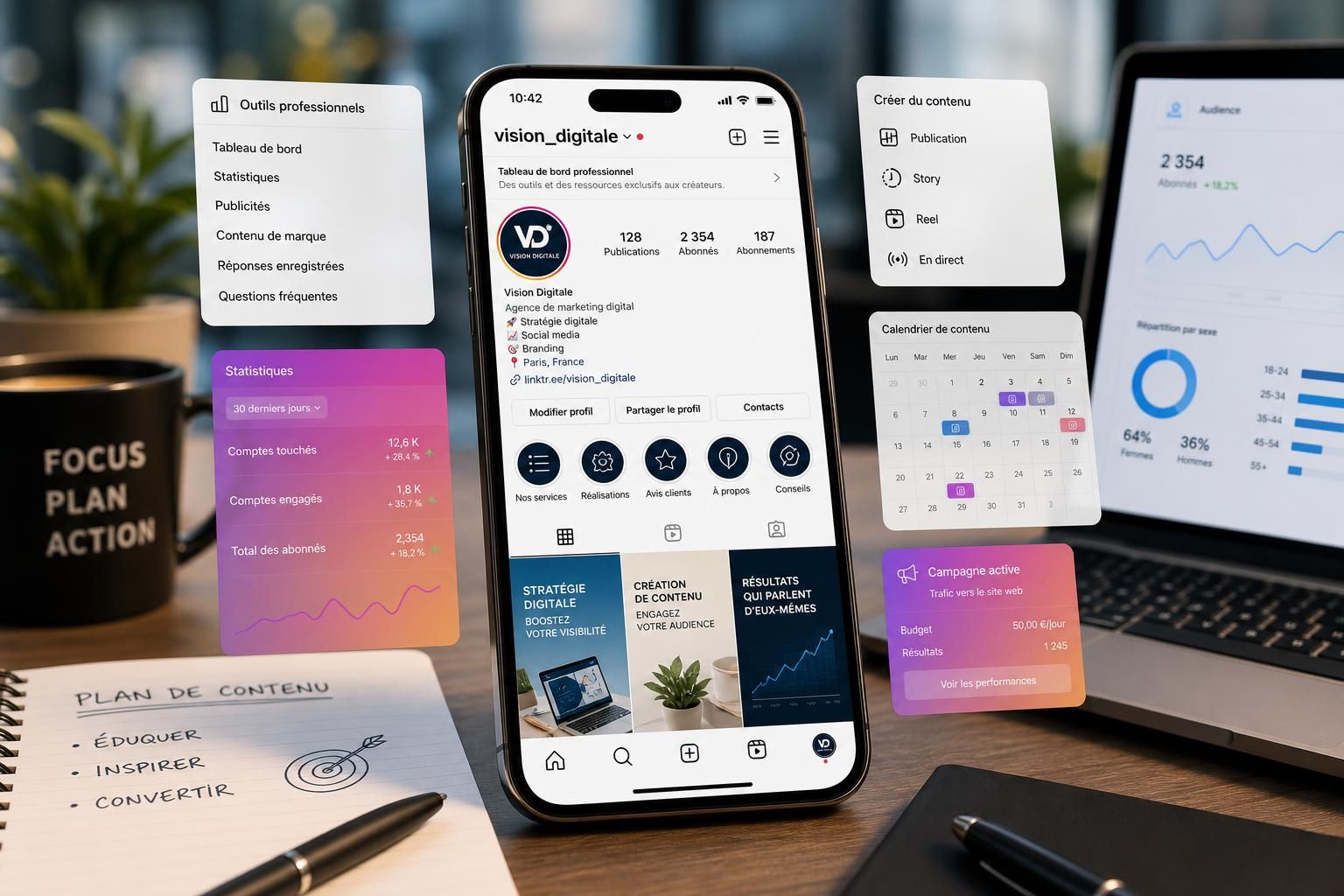 découvrez comment créer et configurer efficacement un compte professionnel instagram en 2026 pour optimiser votre présence en ligne et booster votre activité.
