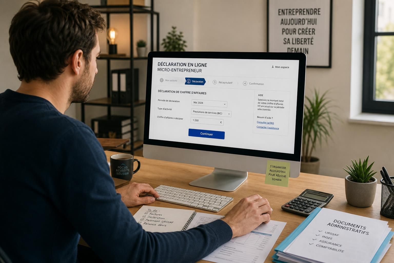 Ouverture d'une Micro-entreprise