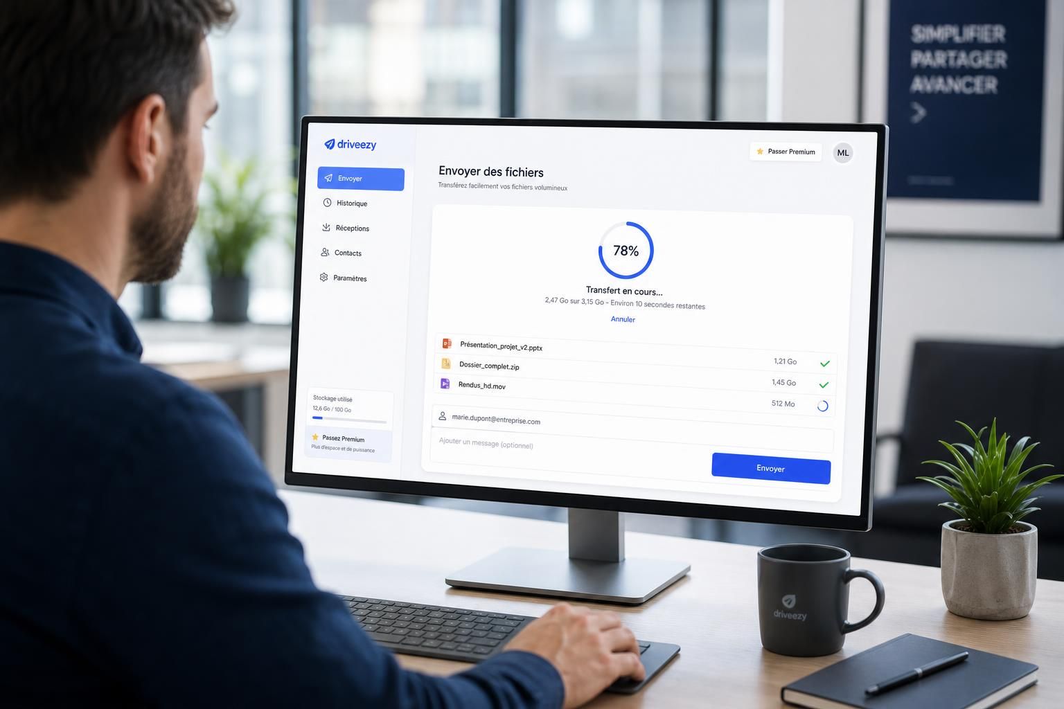 découvrez comment envoyer facilement des fichiers avec wetransfer sans avoir besoin de créer un compte. suivez notre guide simple pour partager vos documents rapidement et sans inscription.
