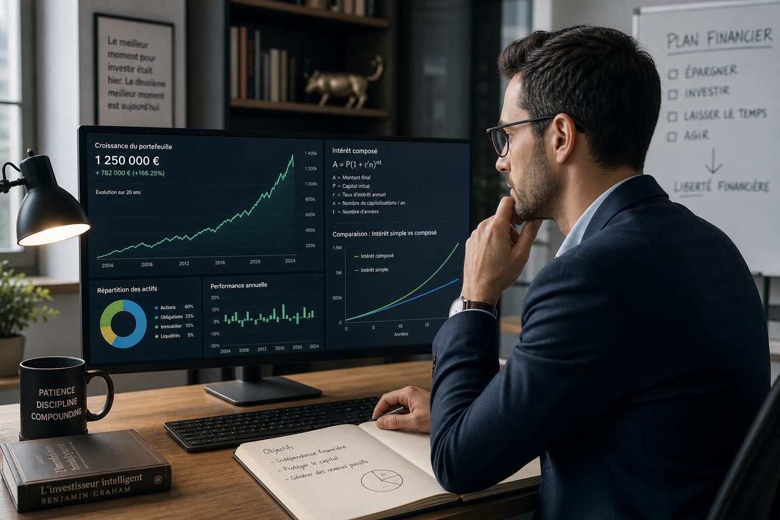 découvrez comment les intérêts composés peuvent faire croître votre argent de manière efficace et apprenez les meilleures méthodes pour maximiser vos investissements.